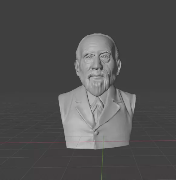Wilhelm Dilthey 3D print model_0