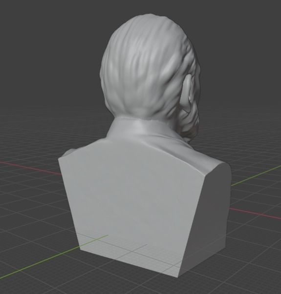 Wilhelm Dilthey 3D print model_6