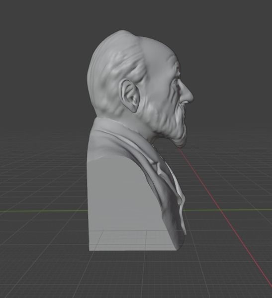 Wilhelm Dilthey 3D print model_4
