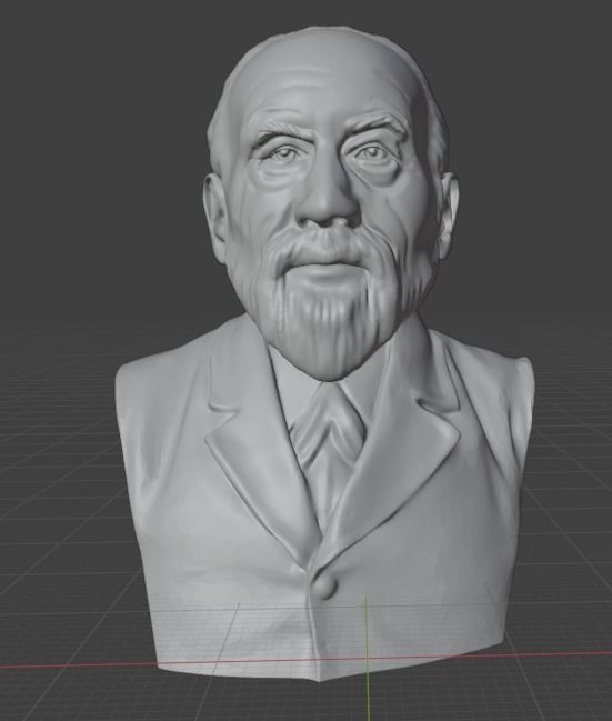 Wilhelm Dilthey 3D print model_2