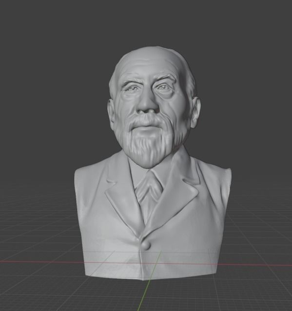 Wilhelm Dilthey 3D print model_12