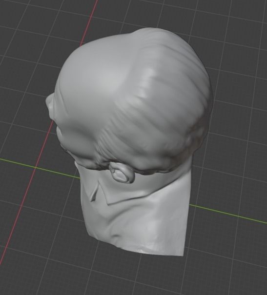 Wilhelm Dilthey 3D print model_9