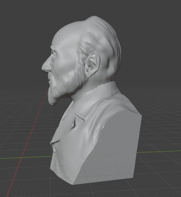 Wilhelm Dilthey 3D print model_8