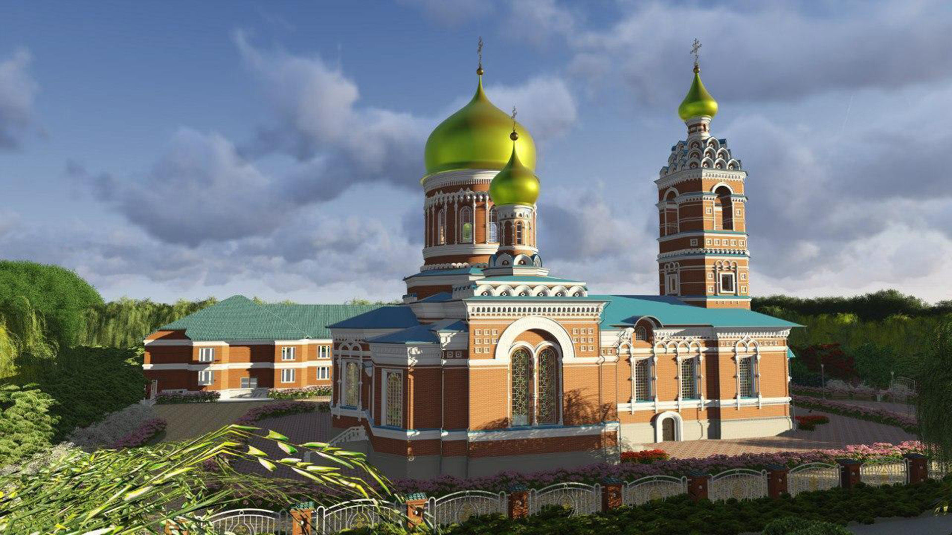 Russian Orthodox Church Detail Design 3D model Khram  3D model_2