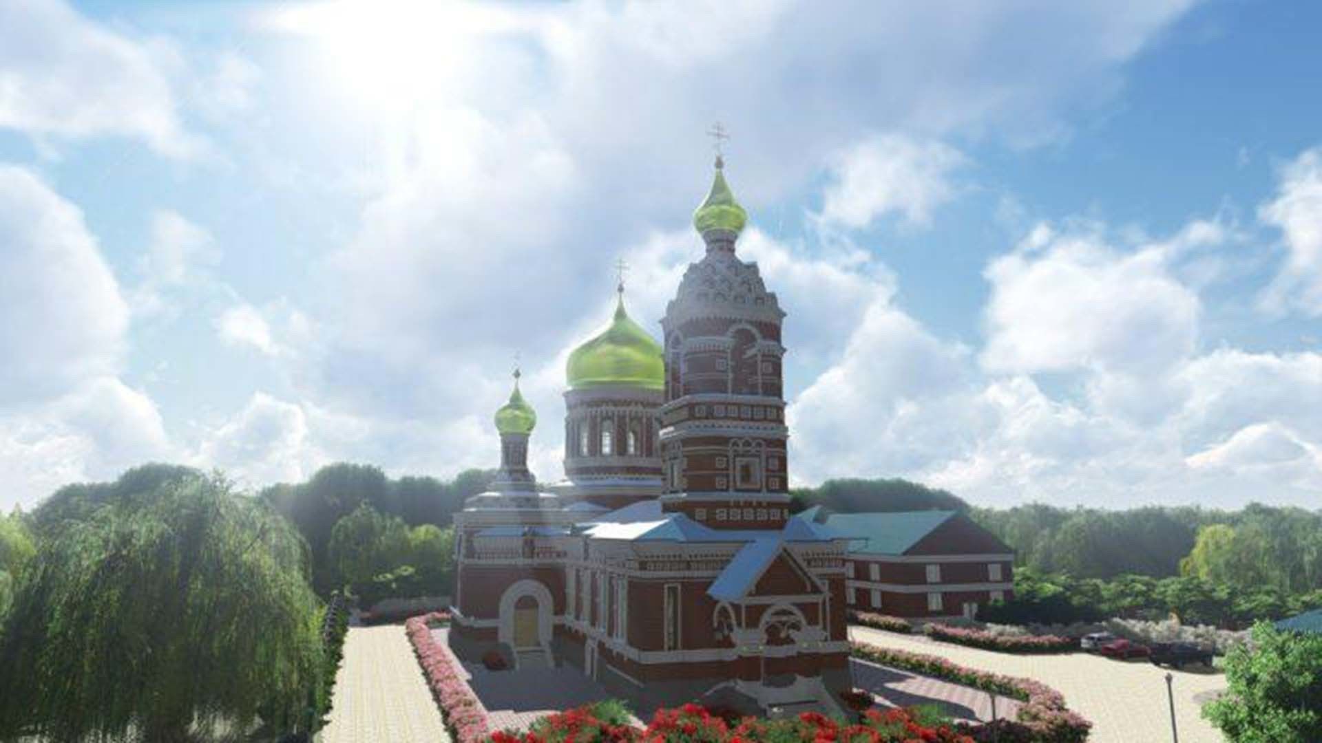Russian Orthodox Church Detail Design 3D model Khram  3D model_4