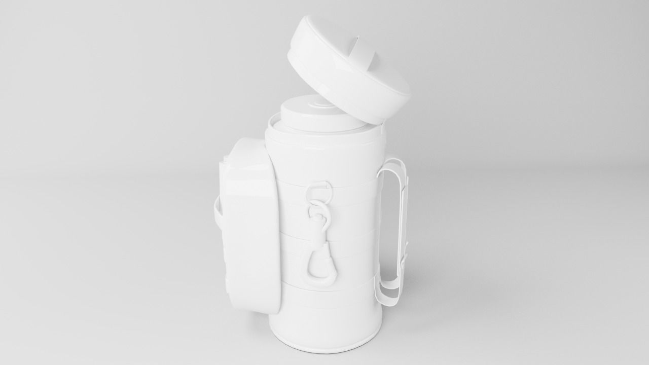 Tactical Pouch 3d low poly Game Asset Low-poly 3D model_14