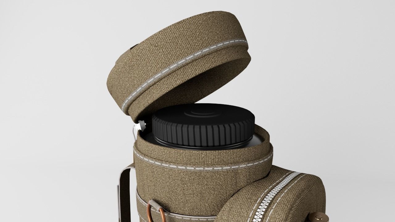 Tactical Pouch 3d low poly Game Asset Low-poly 3D model_23