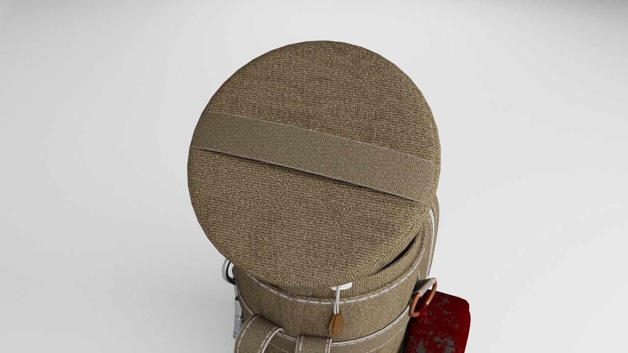Tactical Pouch 3d low poly Game Asset Low-poly 3D model_24