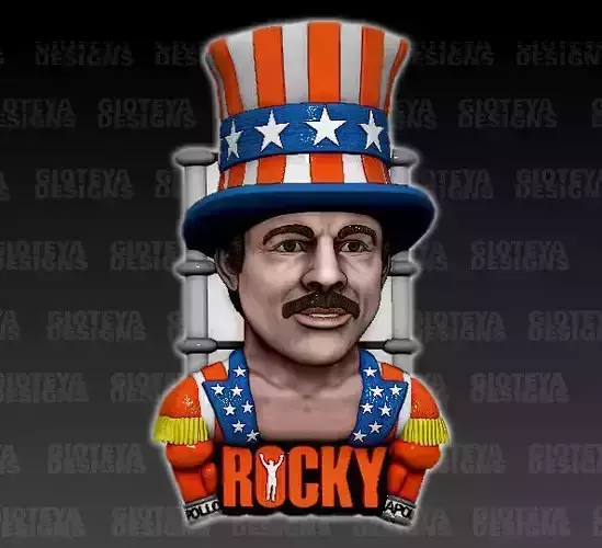 ROCKY Apollo Creed 3D model