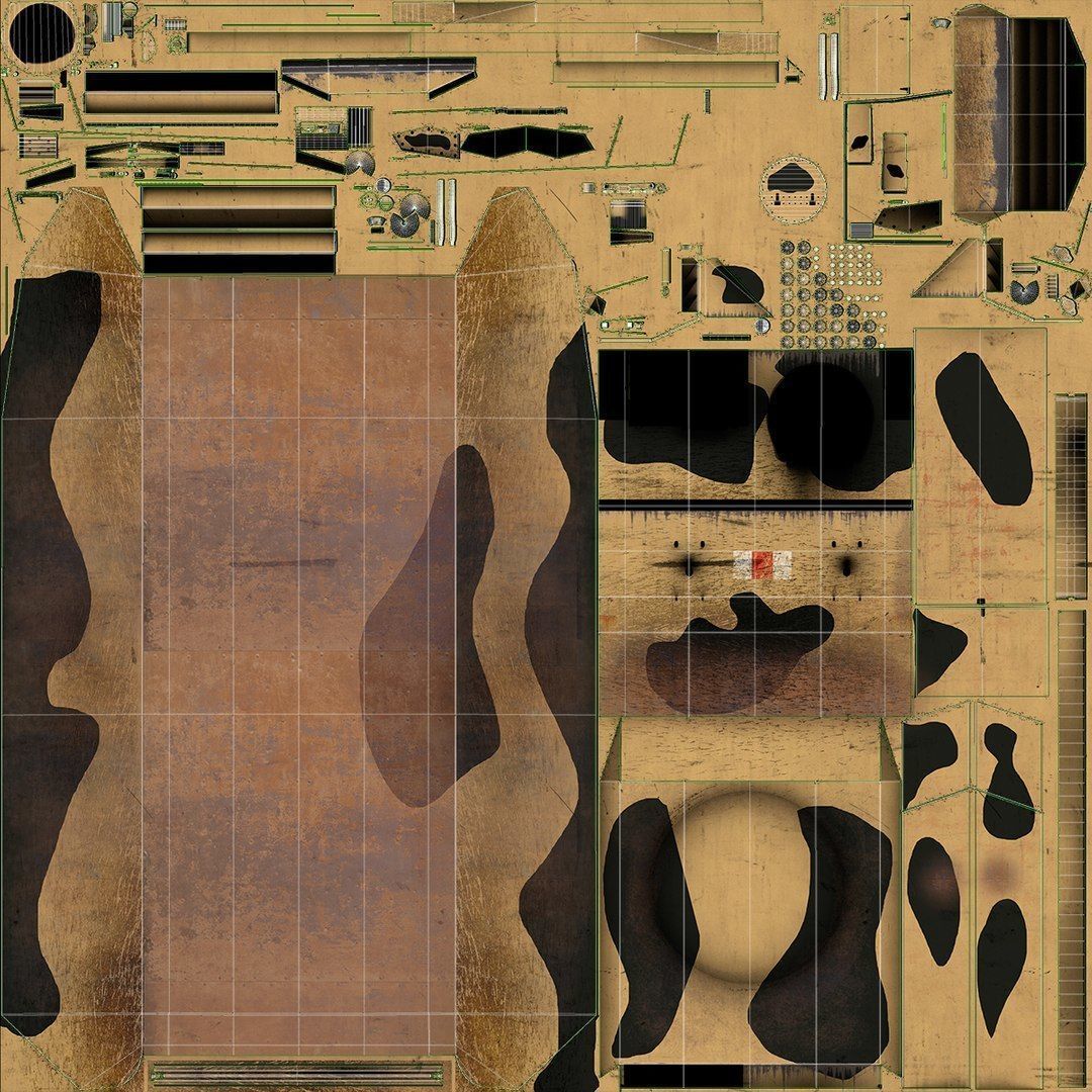 Crusader MK VI Low-poly 3D model_23