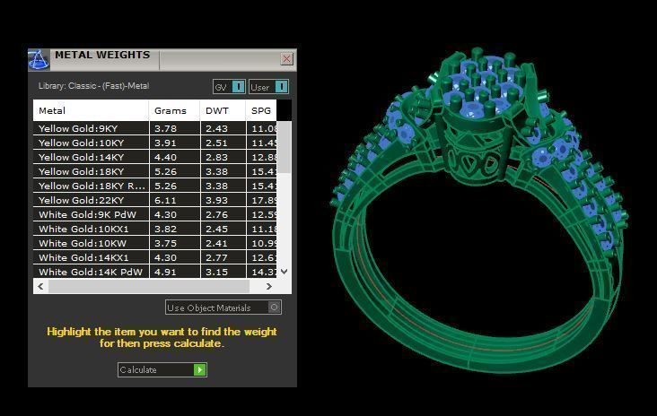 beautifull ring for daimonds 3D print model_16