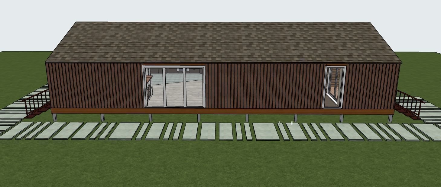 3D model of a modular house 3D model_1