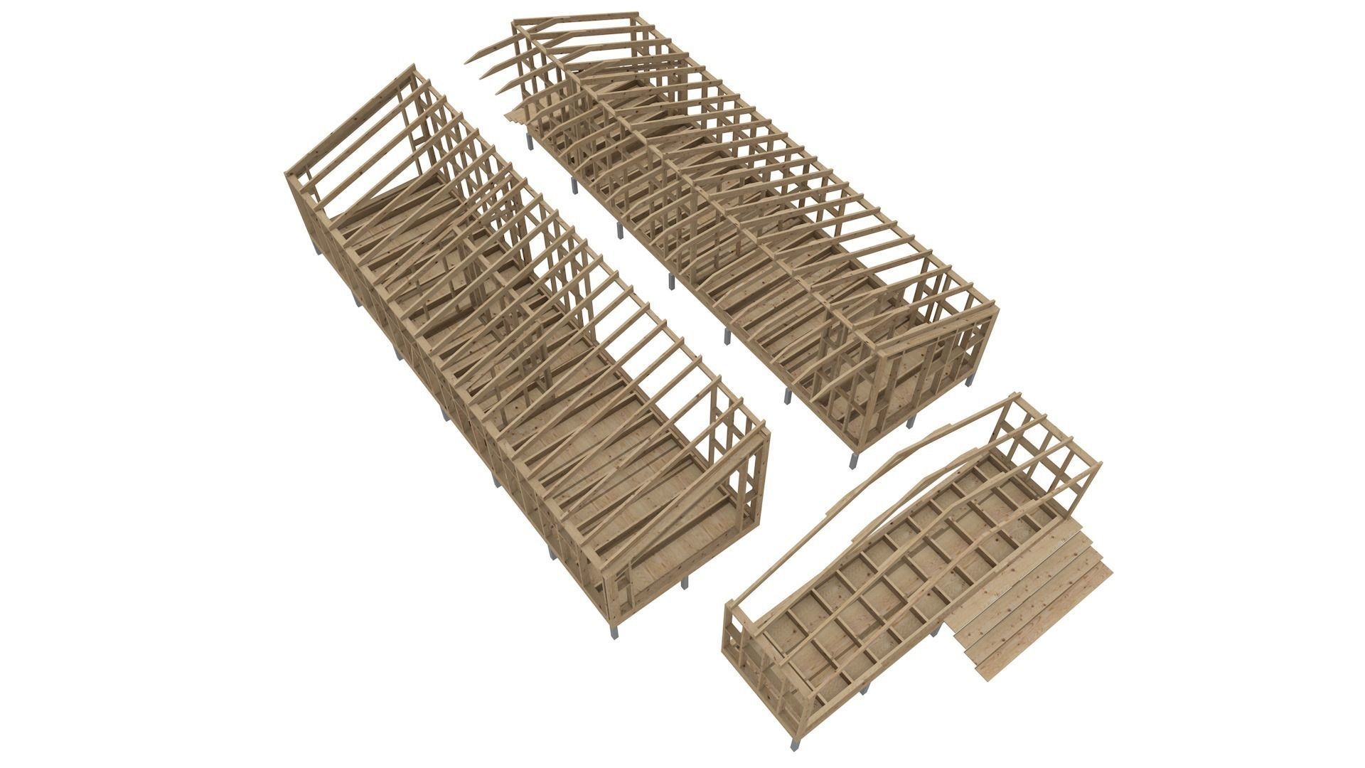 3D model of a modular house 3D model_9