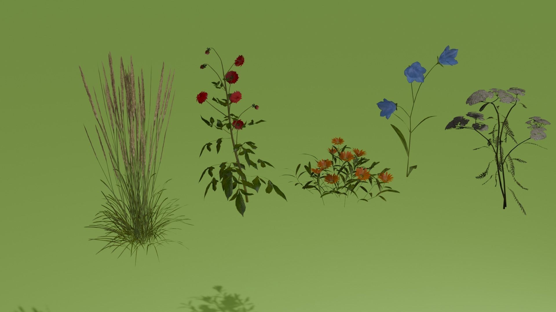 REALISTIC BLENDER ASSETS Low-poly 3D model_1