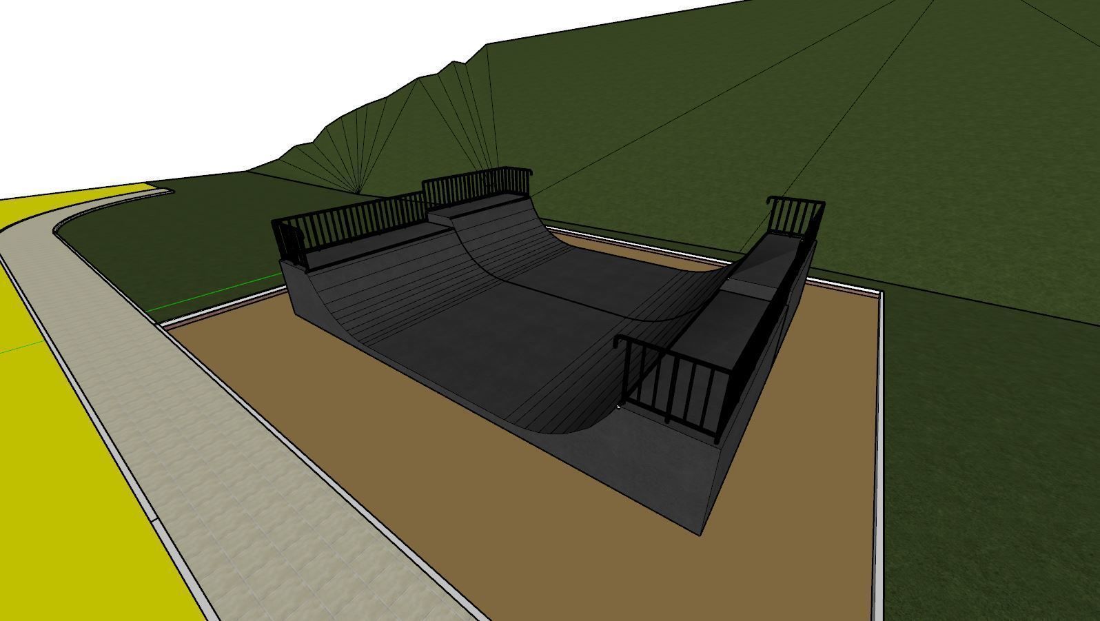 3D model of the ramp 3D model_3
