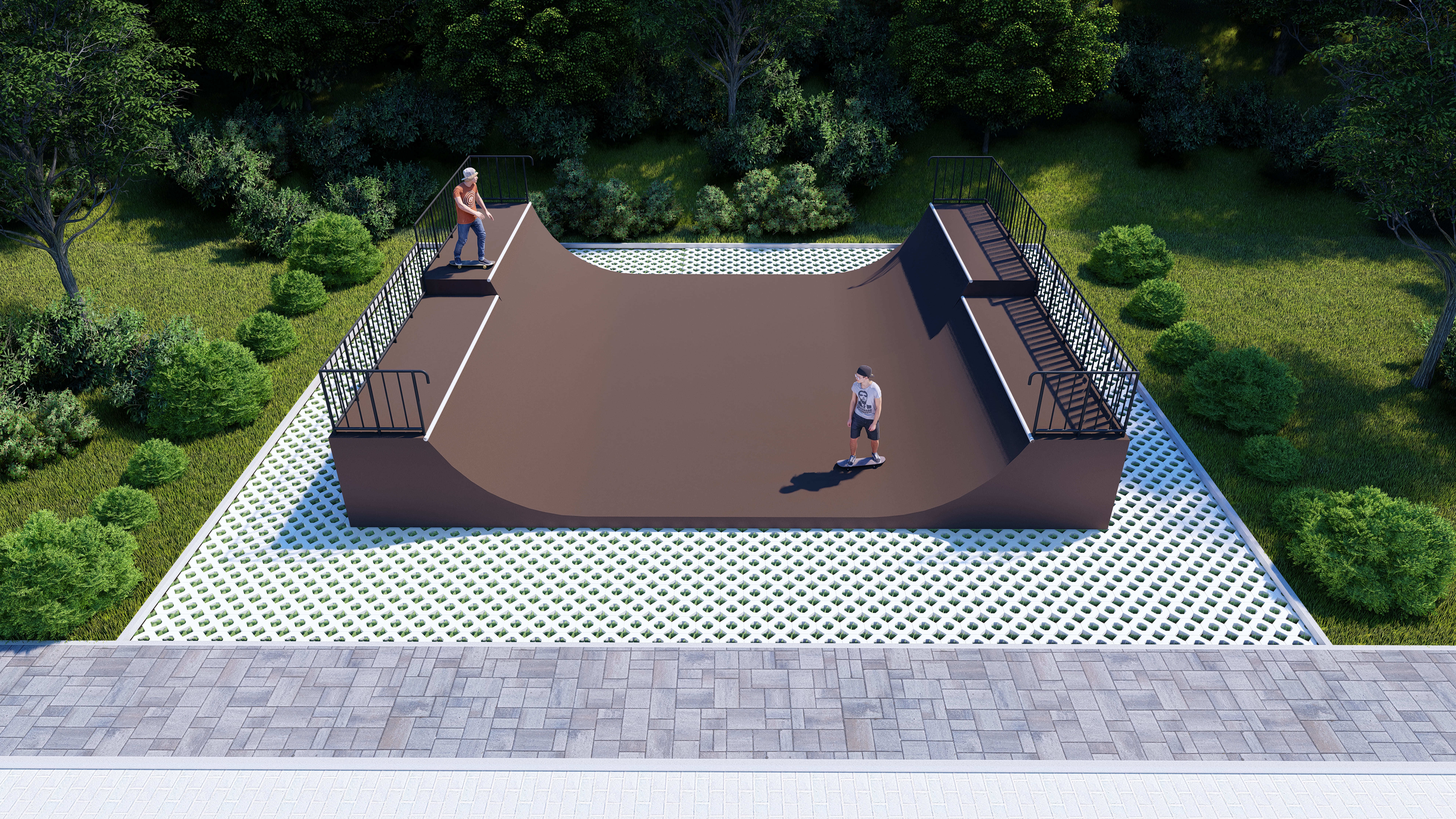 3D model of the ramp 3D model_2