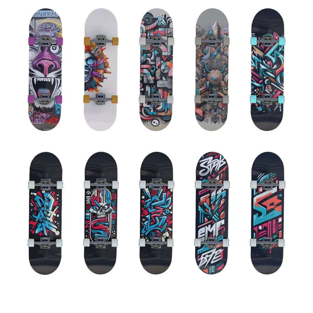 Skateboard 3D model