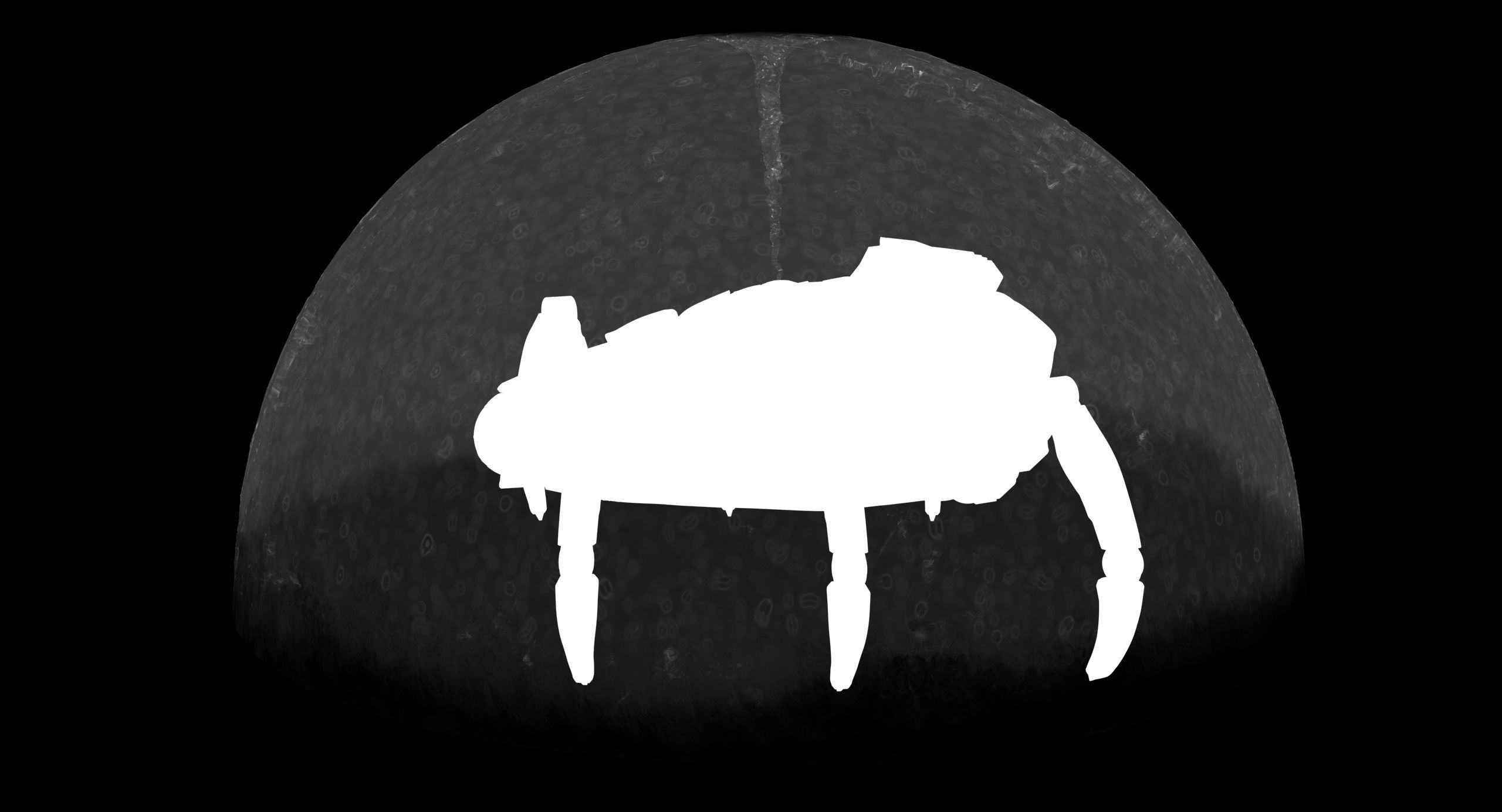 Sci-Fi Spider Low-poly 3D model_31