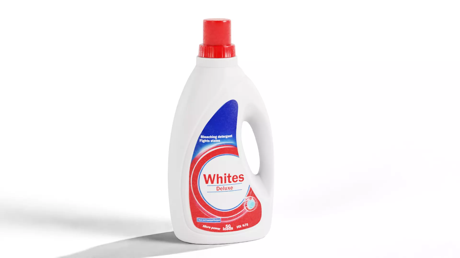 Stain removers and whiteners - Whitening Detergent 3D model