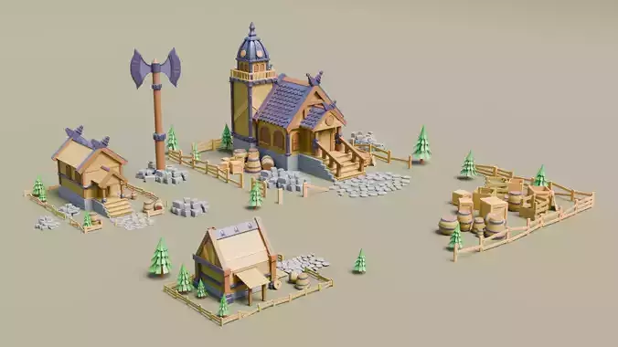 Viking village