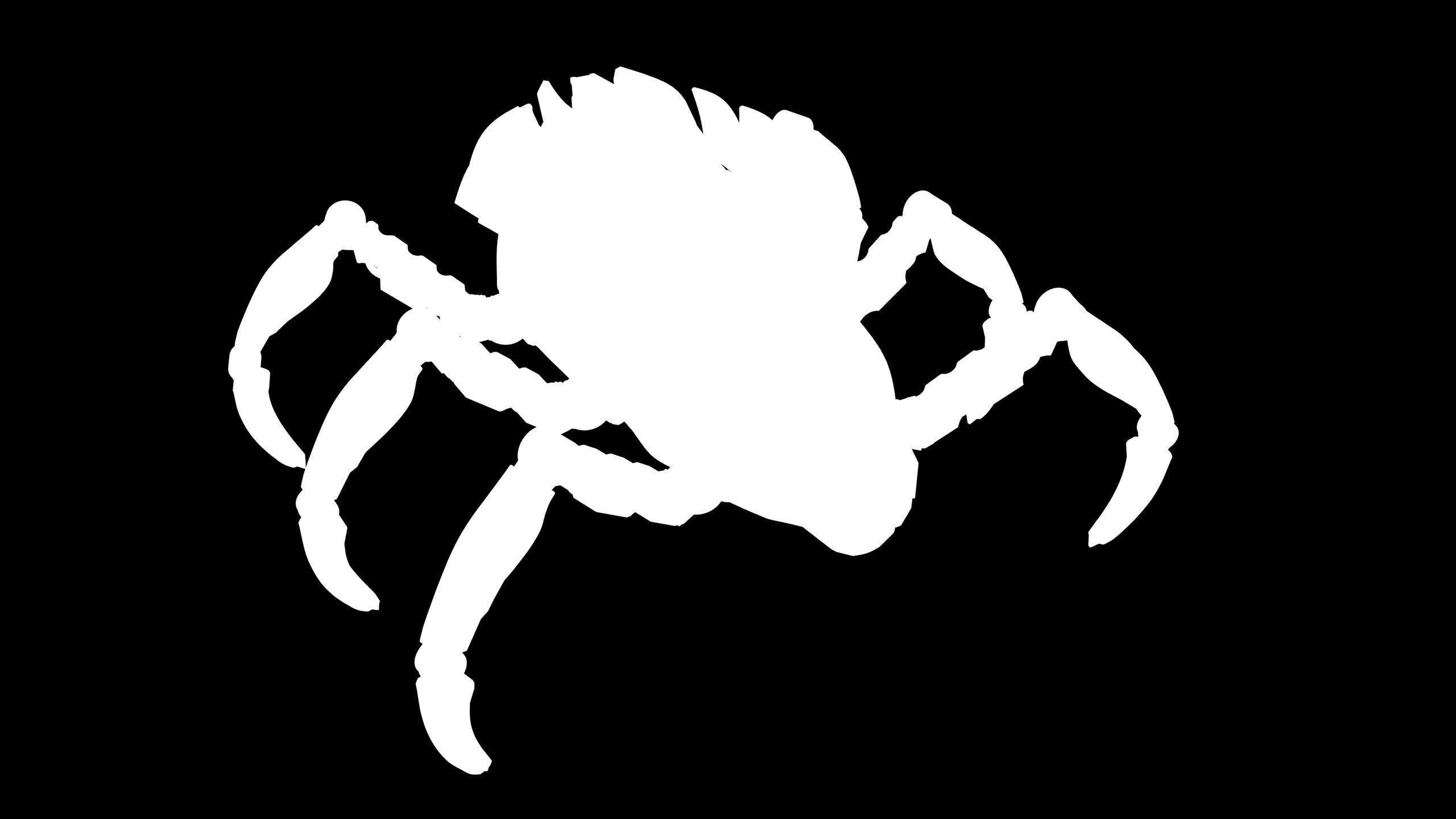 Sci-Fi Spider Rigged Low-poly 3D model_38