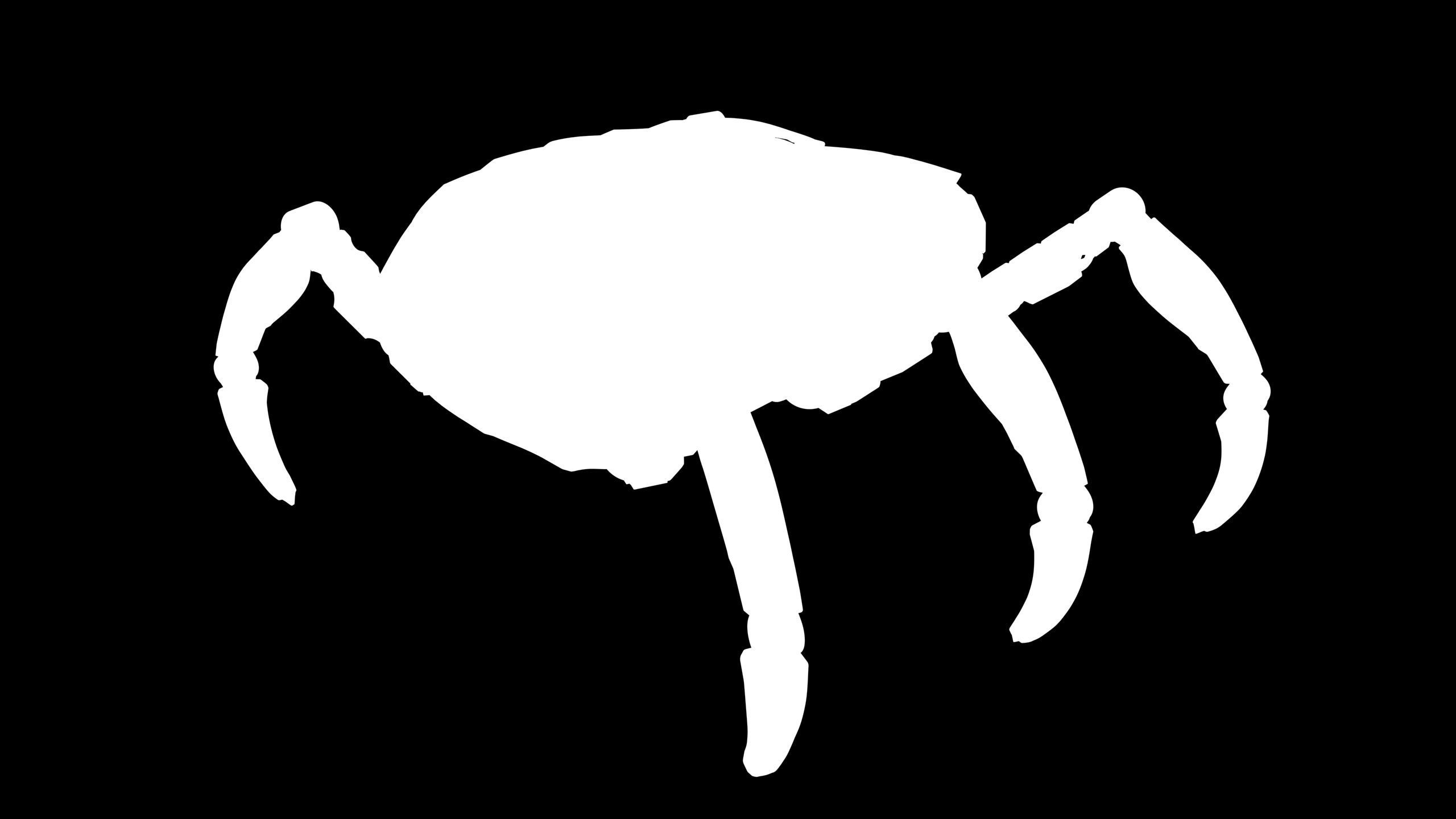 Sci-Fi Spider Rigged Low-poly 3D model_22