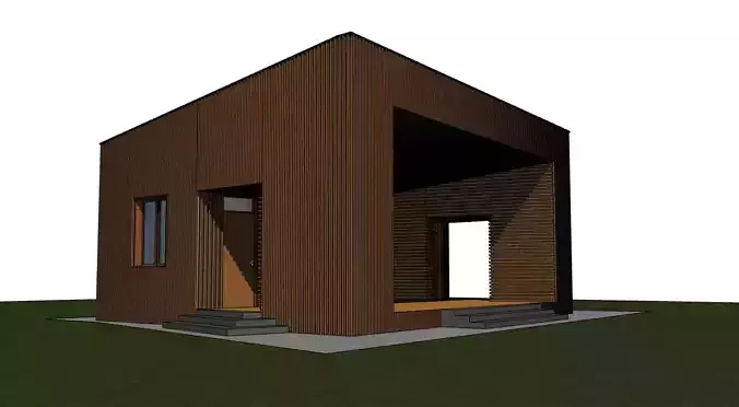 3D model of a street scene 3D model