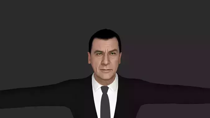 Van Damme Kickboxer  Hyper Realistic Full Body Rigged Character