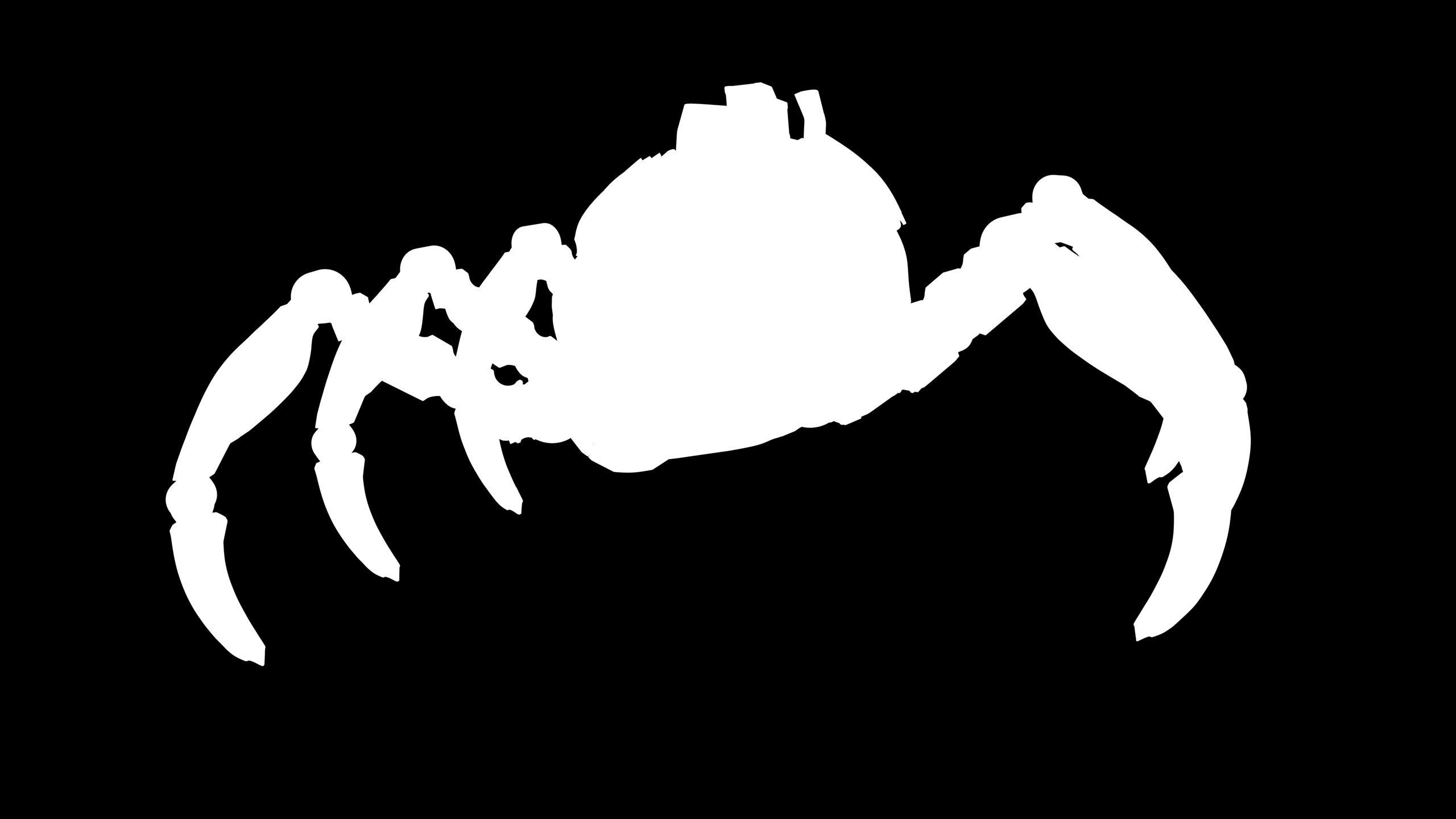 Sci-Fi Spider Animated Low-poly 3D model_42