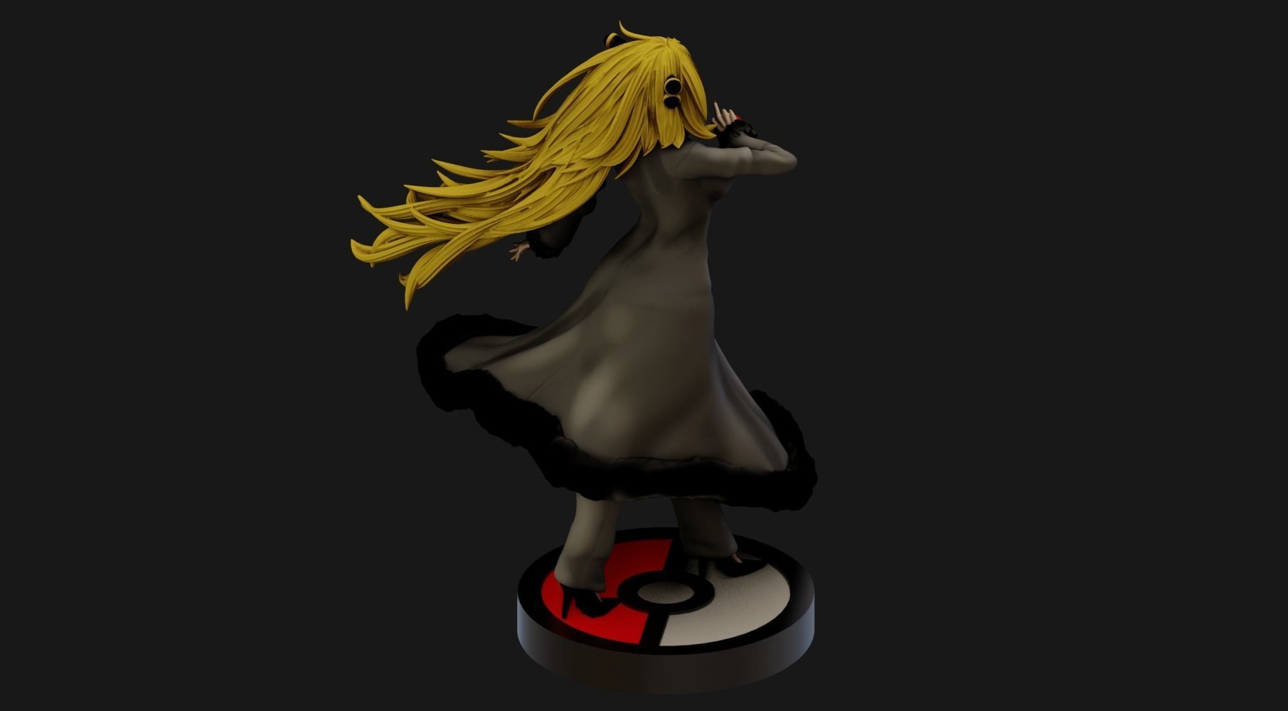 Pokemon Cynthia - 1TO10 STL FILE 3D PRINT MODEL 3D print model_3