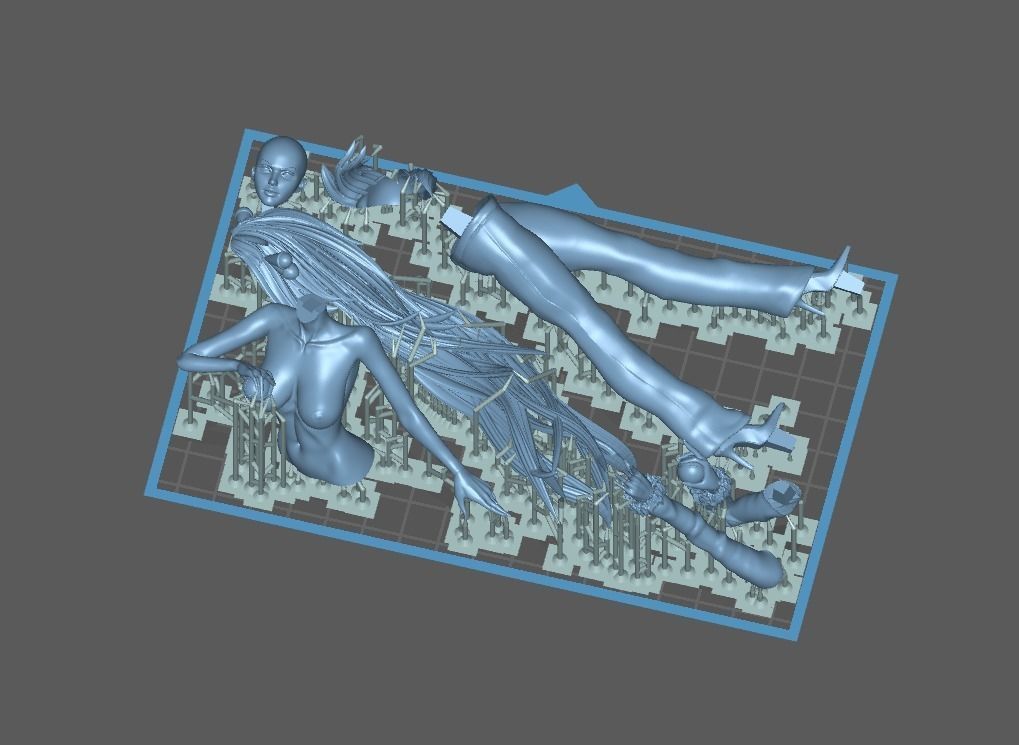 Pokemon Cynthia - 1TO10 STL FILE 3D PRINT MODEL 3D print model_18