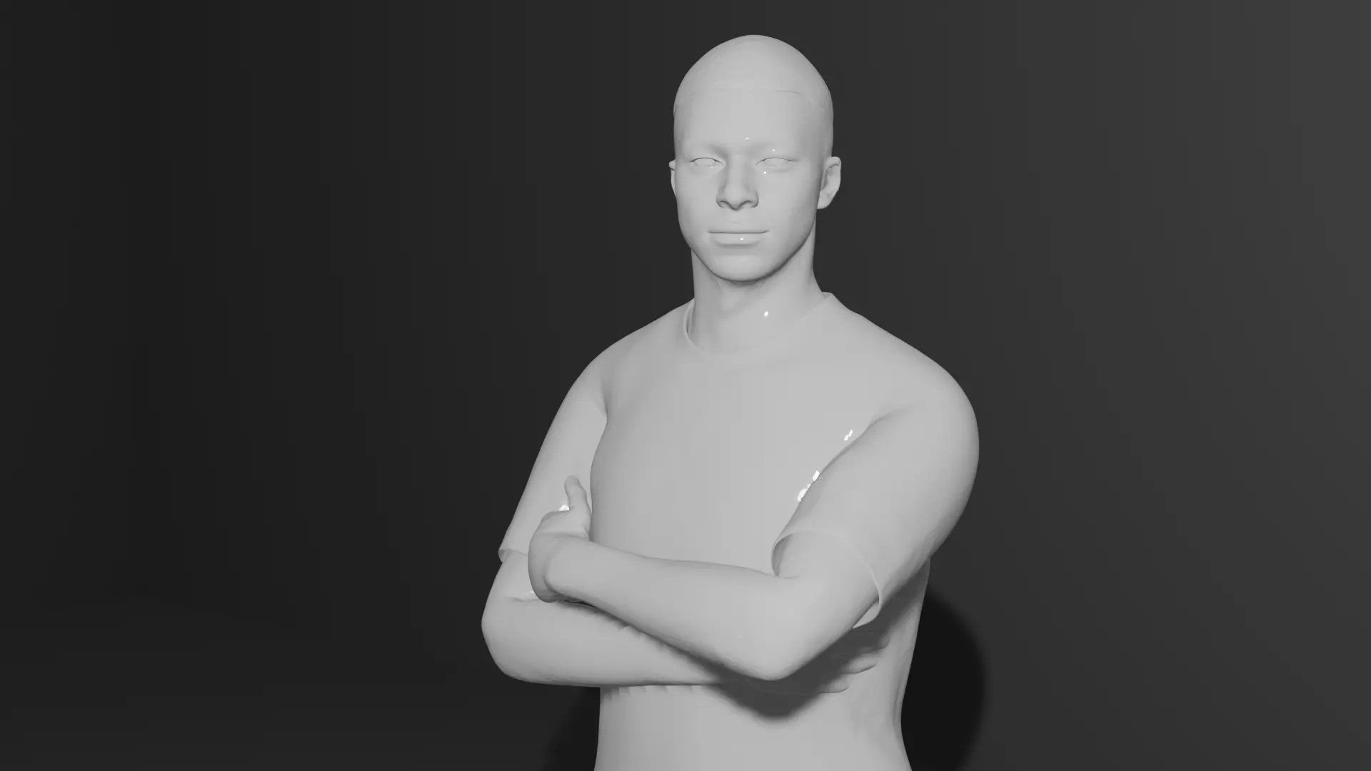 Kylian Mbappe Pose 3D print model