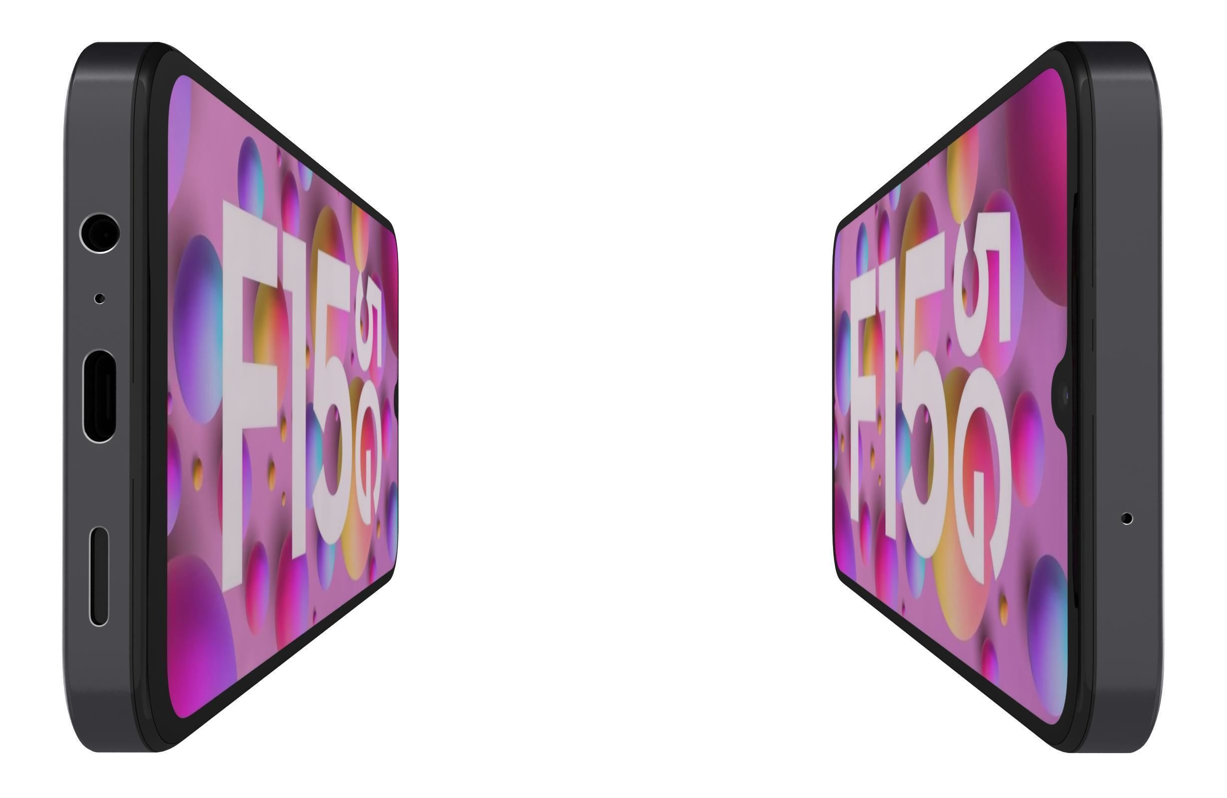 Samsung Galaxy F15 Black 3D model_8