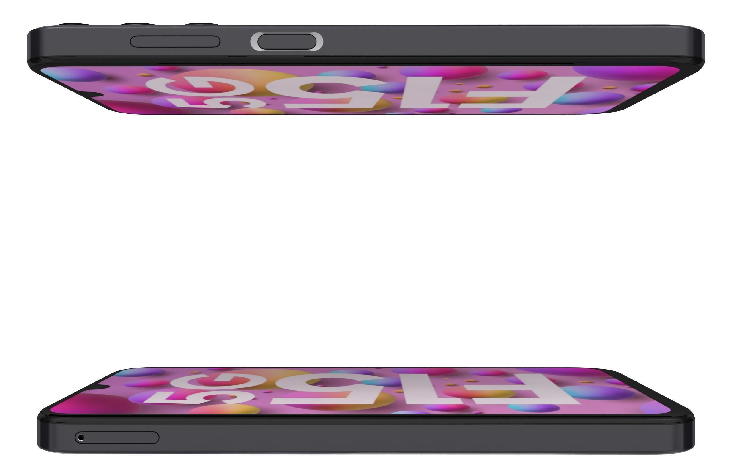 Samsung Galaxy F15 Black 3D model_9