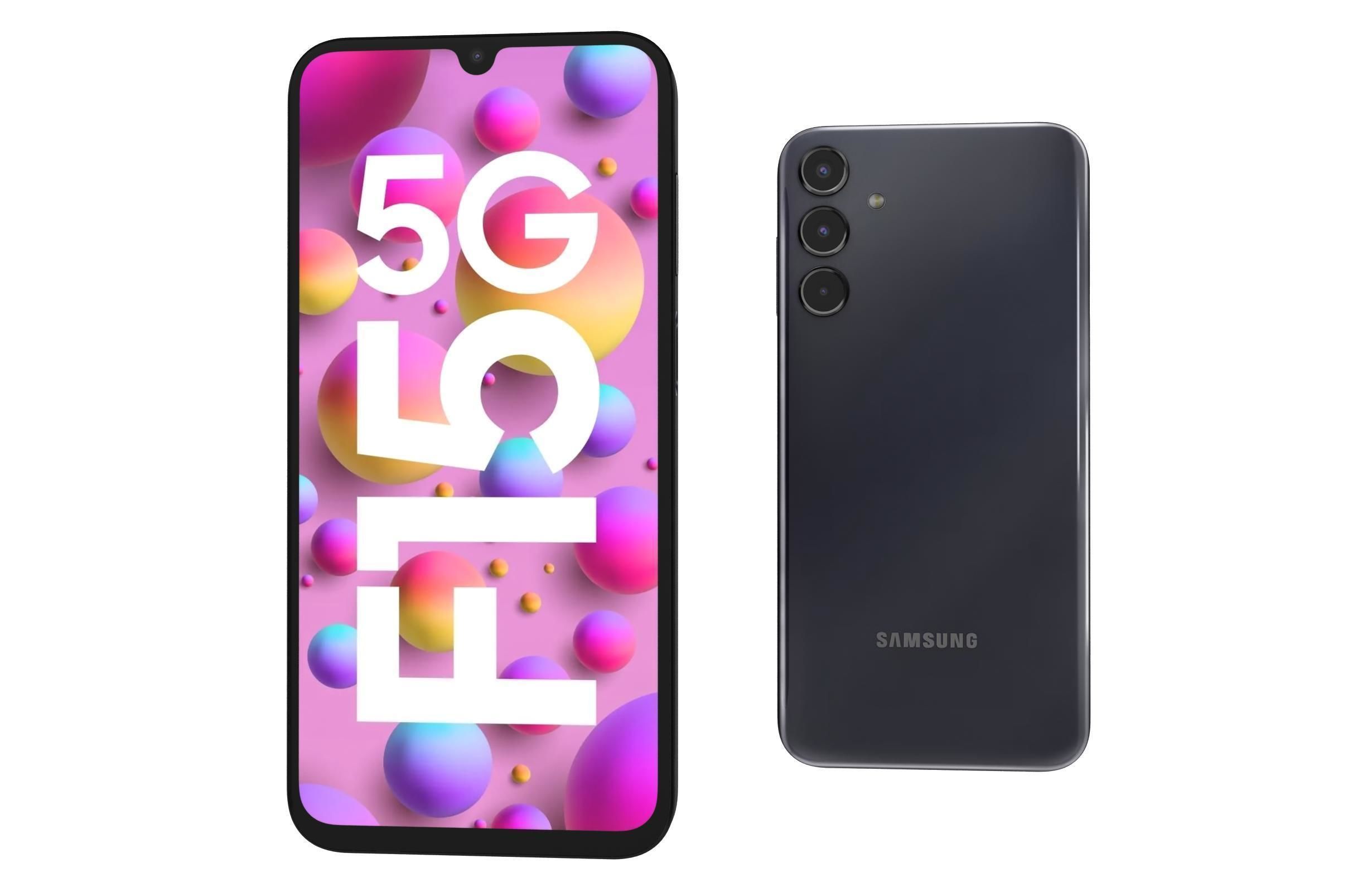 Samsung Galaxy F15 Black 3D model_6