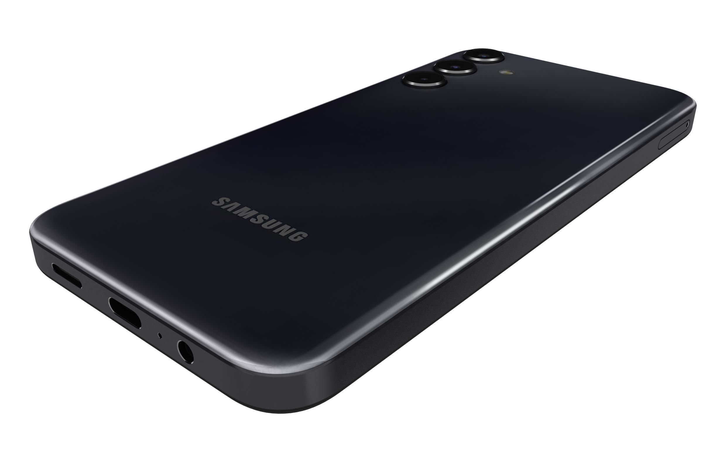 Samsung Galaxy F15 Black 3D model_14
