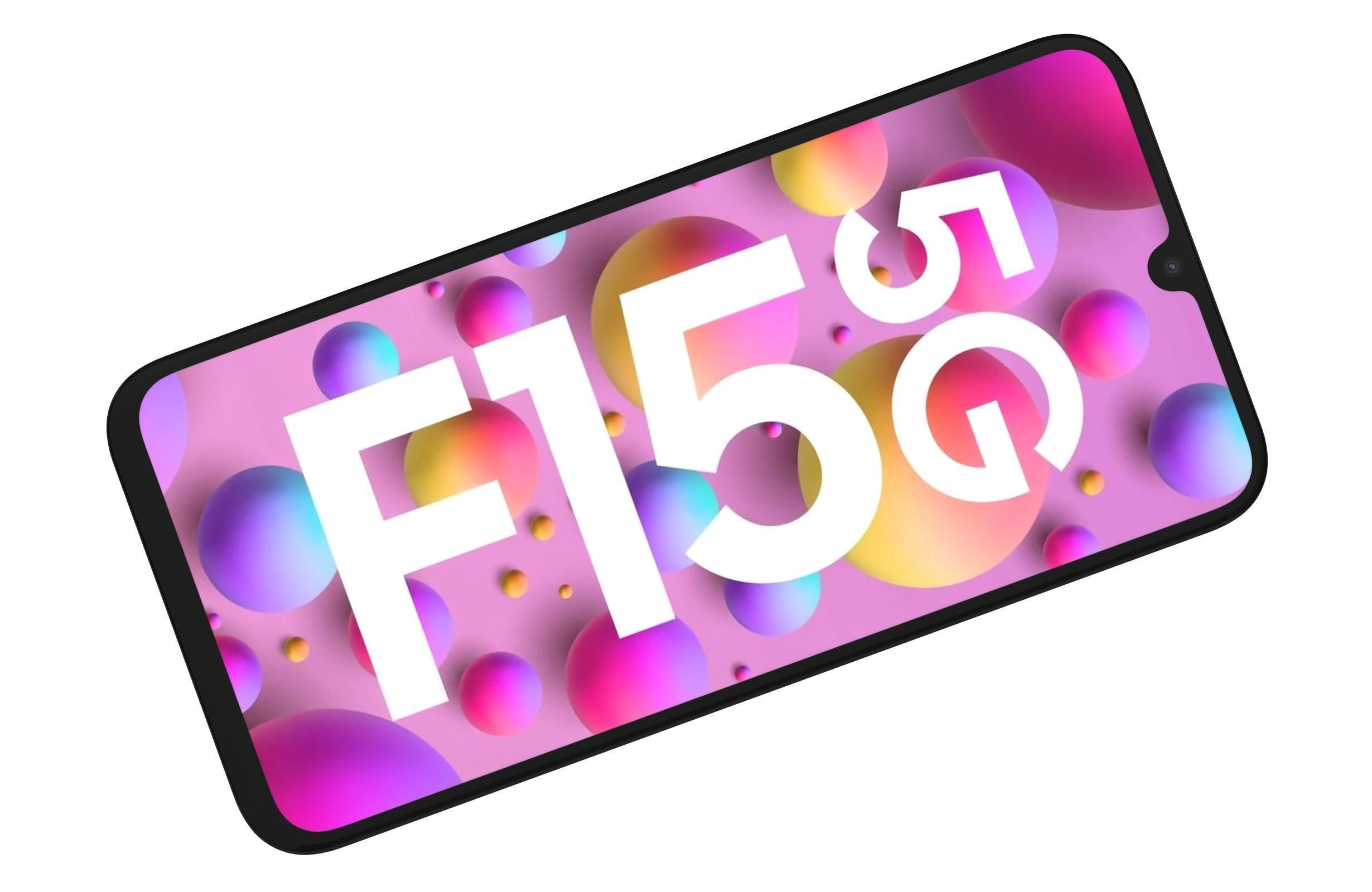 Samsung Galaxy F15 Black 3D model_10