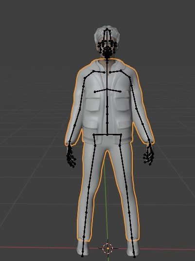 realistic human - beny  3D model_1