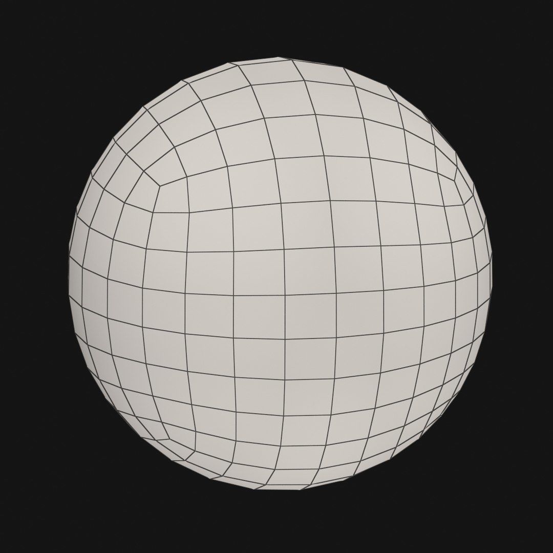 Earth Low-poly 3D model_4
