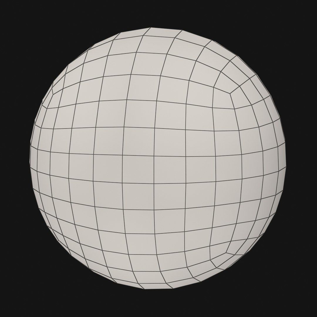 Earth Low-poly 3D model_11