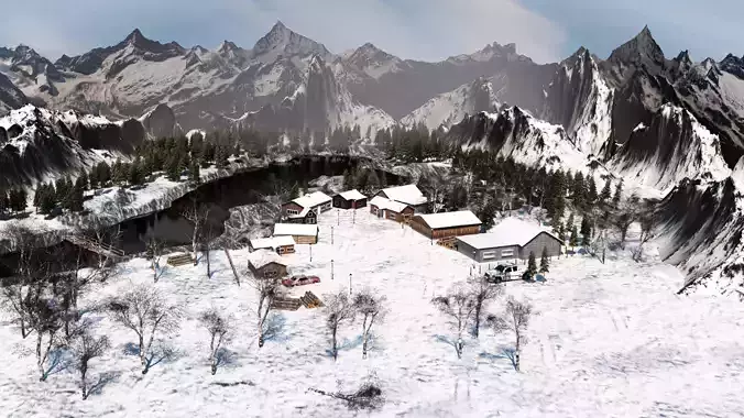 Winter Village Winterland