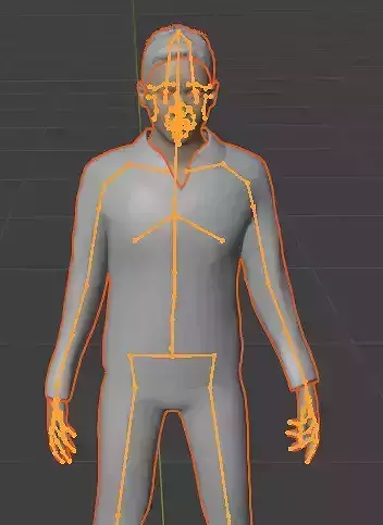realistic human - Lucas  3D model