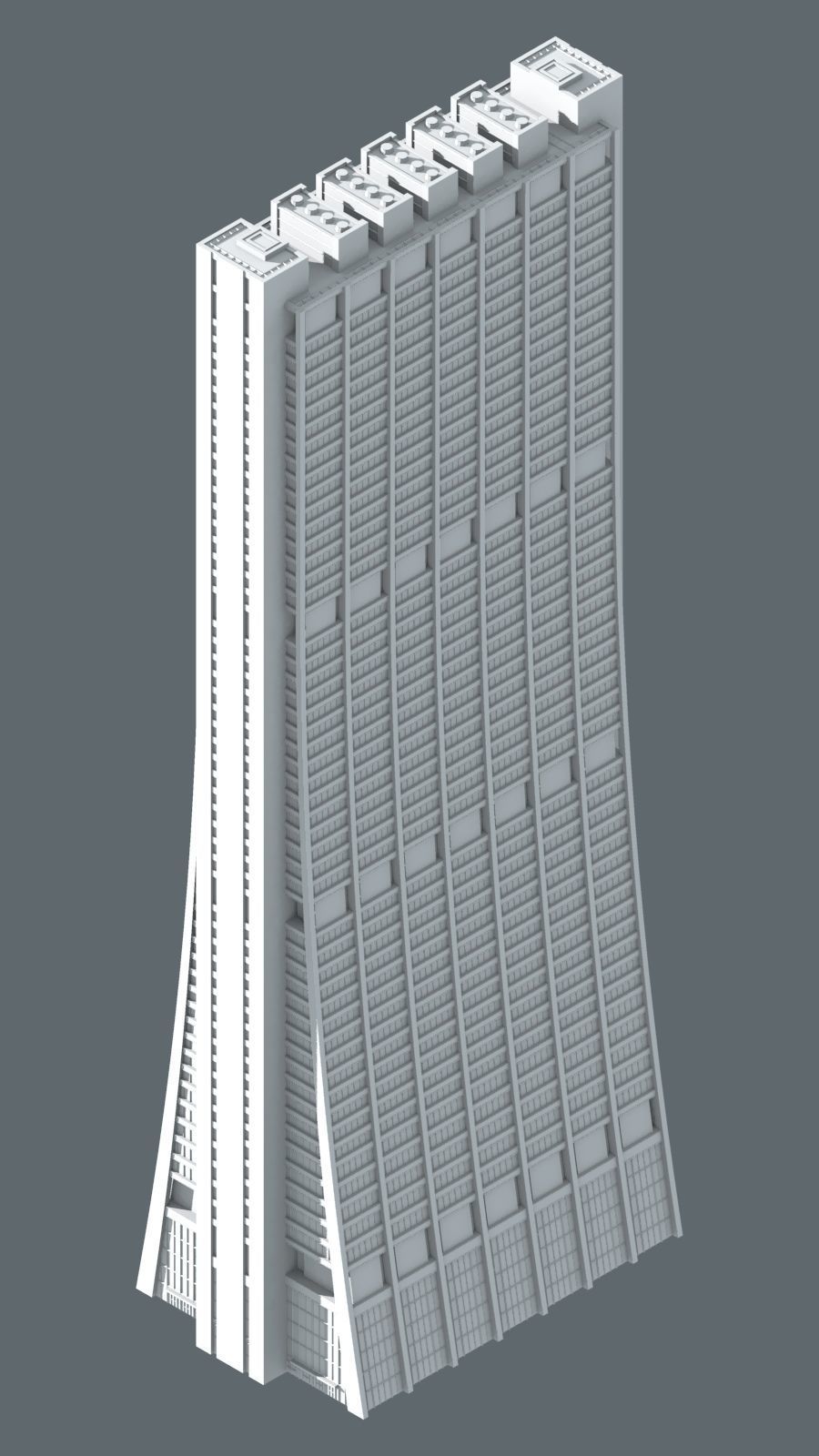 Chase Tower Chicago 3D print model_5