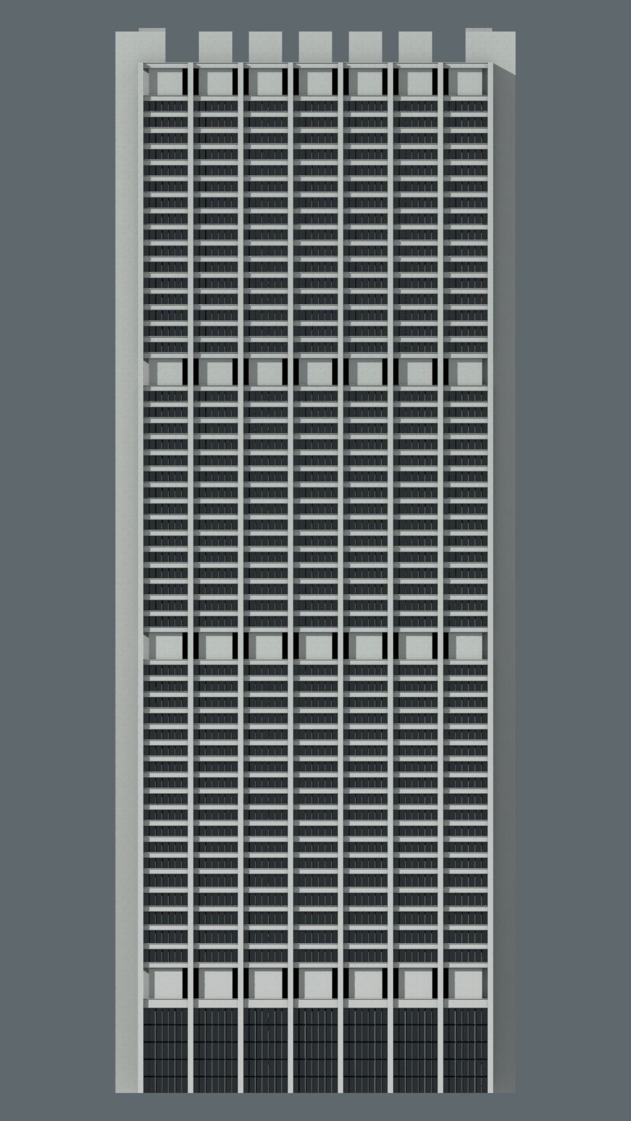 Chase Tower Chicago 3D print model_3