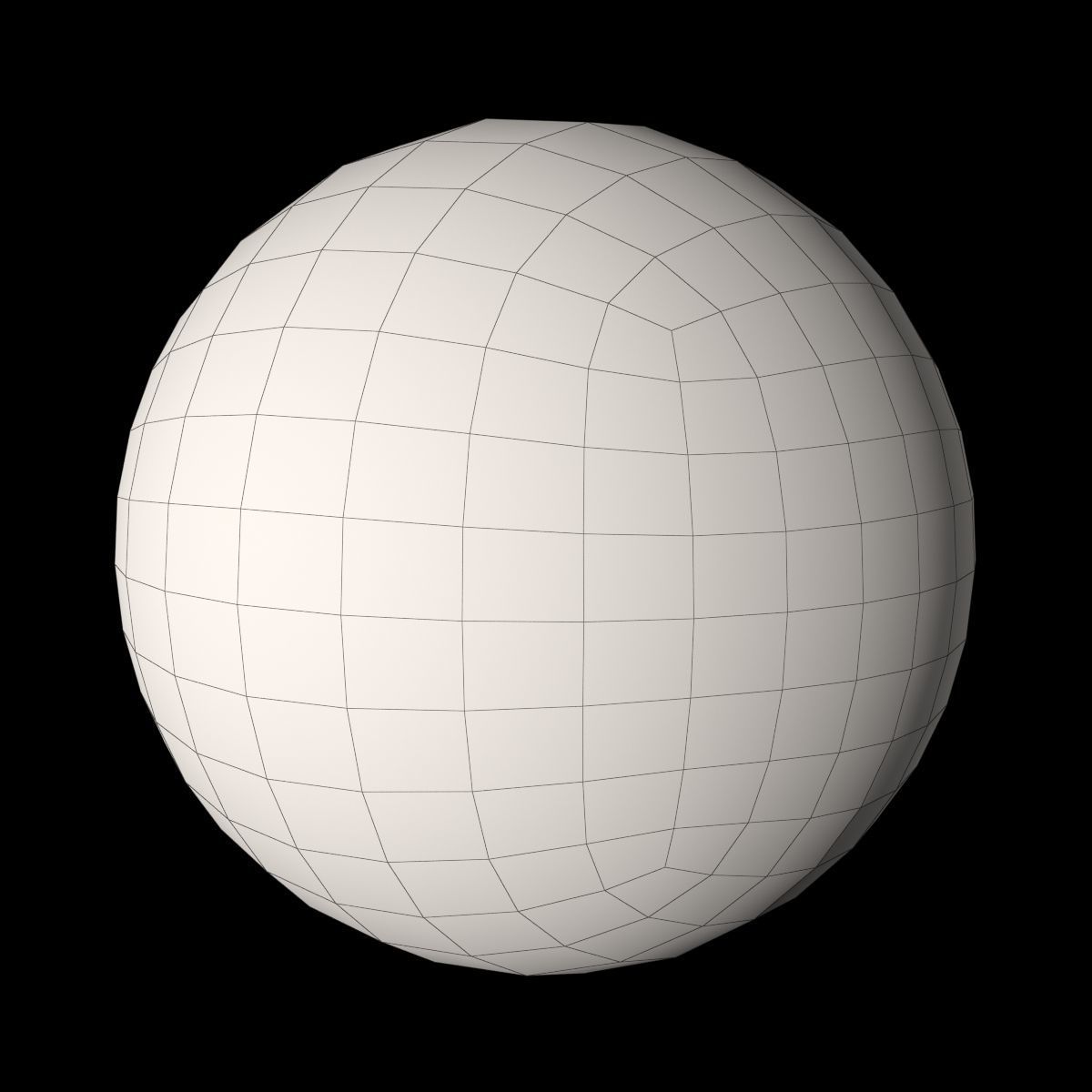 Mercury Low-poly 3D model_5