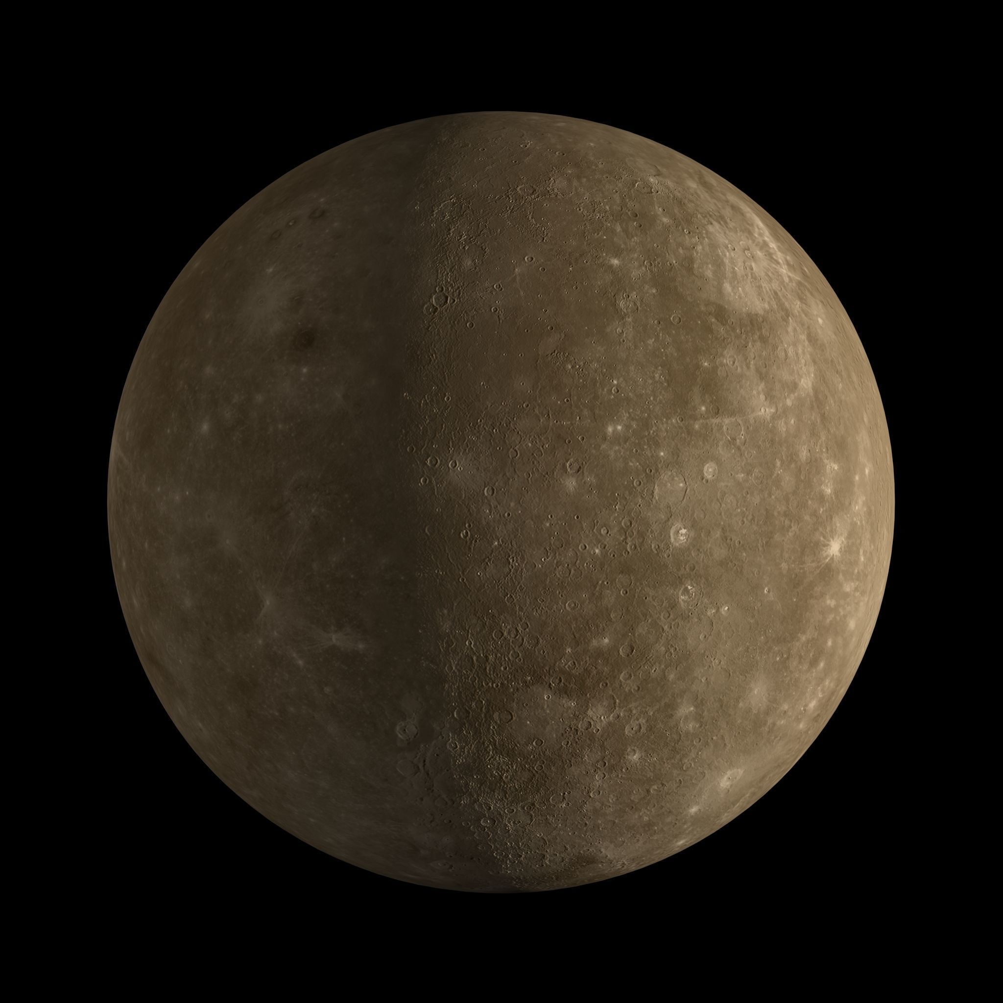Mercury Low-poly 3D model_10