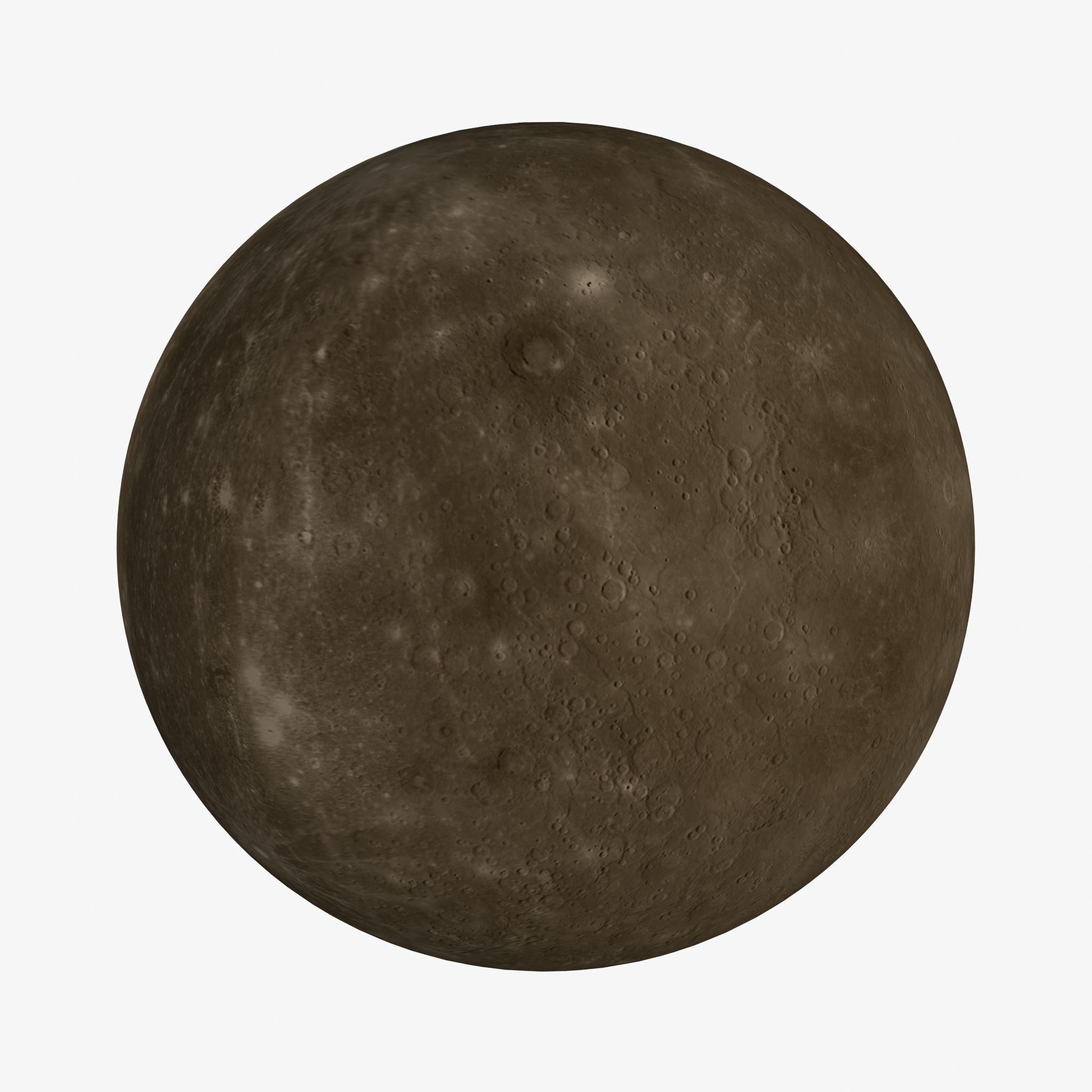 Mercury Low-poly 3D model_18