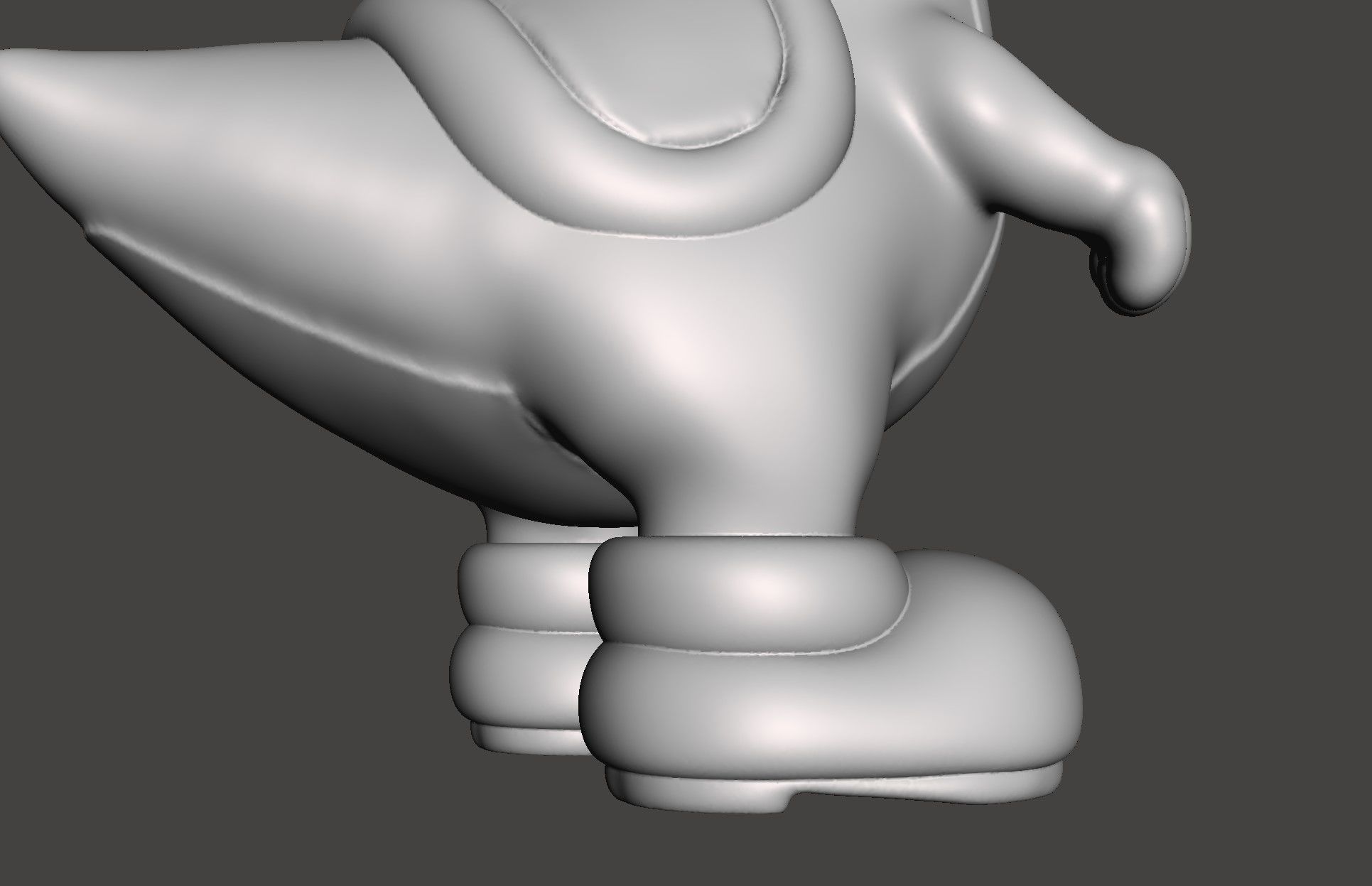 YOSHI - SUPER MARIO WORLD SNES - HD STL for 3D printing 3D print model_22