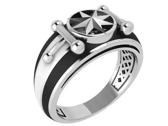 Star Symbol Ring 3492