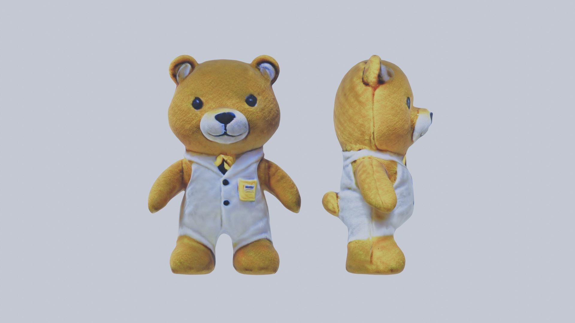 Teddybear toys 3D model_4